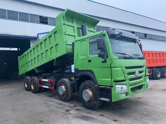 12 ruote usato HOWO Dump Truck design pneumatico radiale camion di seconda mano