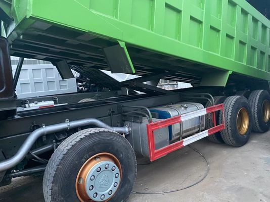 12 ruote usato HOWO Dump Truck design pneumatico radiale camion di seconda mano