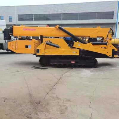 Certificazione CE 8t Mini Crawler Spider Crane per il sollevamento nei negozi di materiali da costruzione