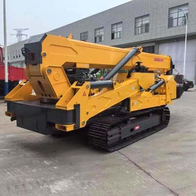 Certificazione CE 8t Mini Crawler Spider Crane per il sollevamento nei negozi di materiali da costruzione