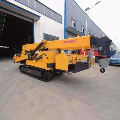 Certificazione CE 8t Mini Crawler Spider Crane per il sollevamento nei negozi di materiali da costruzione