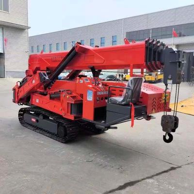 Granato a ragno diesel mobile pieghevole da 5 tonnellate con dimensioni personalizzate 4600*1430*2170MM