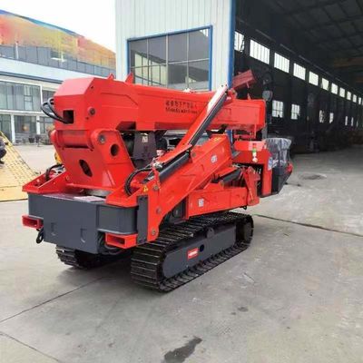 Granato a ragno diesel mobile pieghevole da 5 tonnellate con dimensioni personalizzate 4600*1430*2170MM