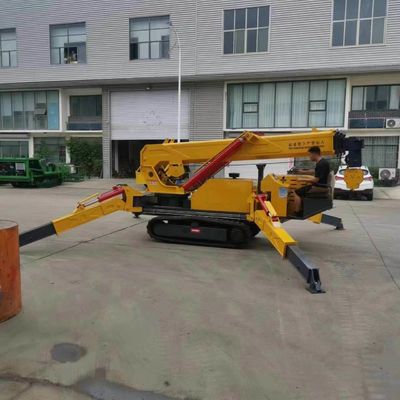 Gran promozione Mobile Spider Crane 5 tonnellate con Jib di gru personalizzato e certificazione CE