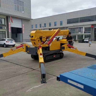 Gran promozione Mobile Spider Crane 5 tonnellate con Jib di gru personalizzato e certificazione CE