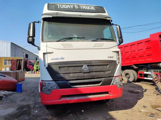 Sinotruk Howoa7 Tractor Truck Head con motore Weichai pneumatici certificati ECE sedili ≤5