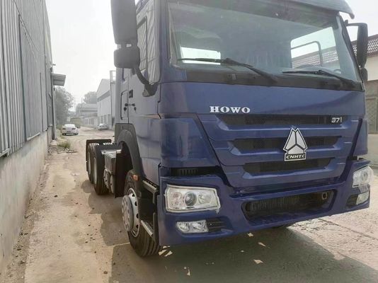Casella di marcia manuale Diesel Blue Sinotruk HOWO 6*4 Truck trattore per soluzioni di trasporto