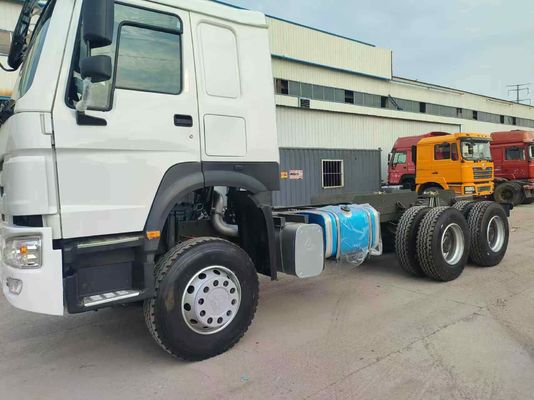 Potenza 351-450cv Sinotruk usato HOWO 6*4 Camione trattore 12.00r20/12r22.5/315.80-25