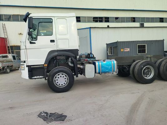 Potenza 351-450cv Sinotruk usato HOWO 6*4 Camione trattore 12.00r20/12r22.5/315.80-25