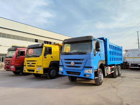Camionetti di scarico per la costruzione Stile di sollevamento anteriore HOWO 6*4 Camionetto a ribaltatore 8500x2500x3600mm