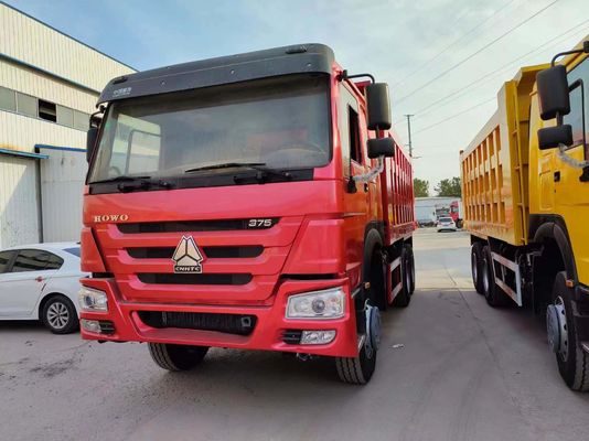 Camionetti di scarico per la costruzione Stile di sollevamento anteriore HOWO 6*4 Camionetto a ribaltatore 8500x2500x3600mm