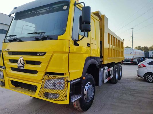 Camionetti di scarico per la costruzione Stile di sollevamento anteriore HOWO 6*4 Camionetto a ribaltatore 8500x2500x3600mm