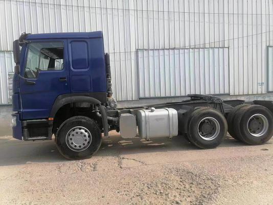 Blu Sinotruk HOWO 6X4 10 ruote usato camion trattore con potente capacità di traino