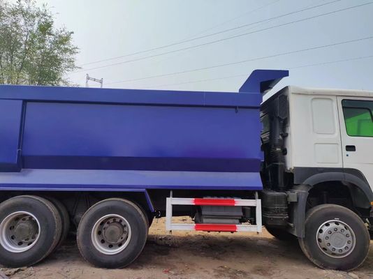 Sinotruck HOWO 6*4 Camion spazzatura Camion usato 10 pneumatici Bianco e blu Tipo U per carichi
