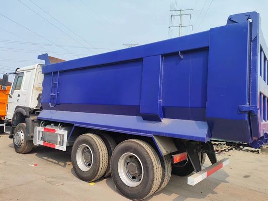 Sinotruck HOWO 6*4 Camion spazzatura Camion usato 10 pneumatici Bianco e blu Tipo U per carichi