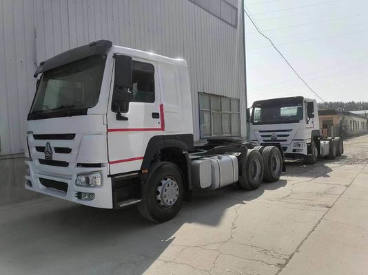 Sinotruk HOWO 6*4 bianca da 420 CV con elevata potenza e buone condizioni