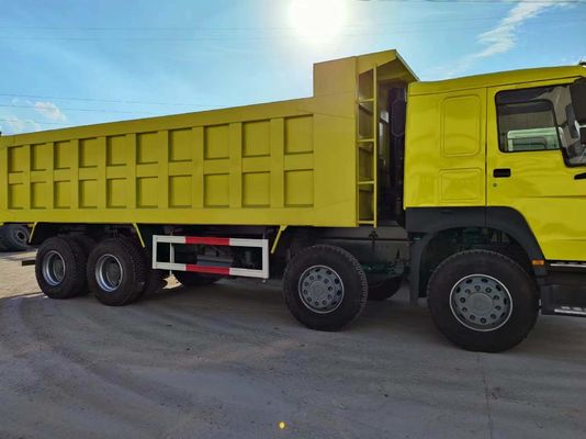 12 ruote Sinotruk HOWO 8*4 Front Lifting Style Dump Truck Trasmissione manuale