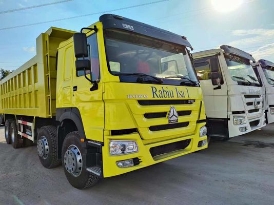 12 ruote Sinotruk HOWO 8*4 Front Lifting Style Dump Truck Trasmissione manuale