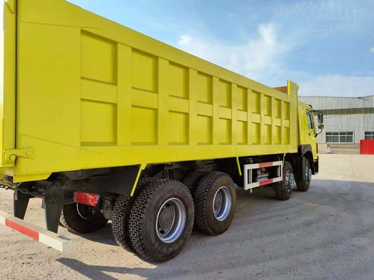 12 ruote Sinotruk HOWO 8*4 Front Lifting Style Dump Truck Trasmissione manuale