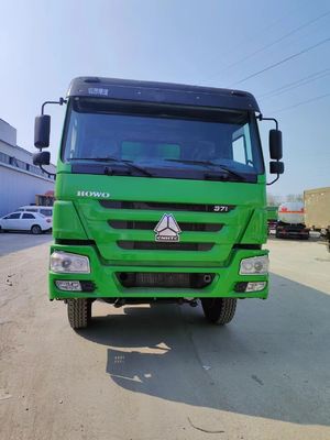 Sinotruk HOWO 8*4 Dump Truck 375HP Verde Colore 10500 x 2600m x 3400mm