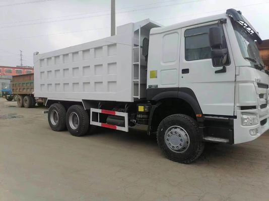 Sinotruk HOWO di seconda mano 6*4 Dump Truck con stile di sollevamento frontale e colore diverso