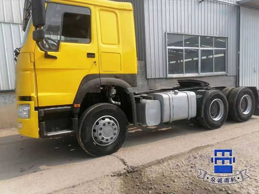 Sinotruk Truck 6*4 colore giallo utilizzato da 6-8L capacità del motore