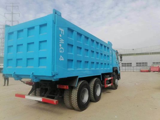 6*4 ruota motrice destra guida Sinotruck HOWO stile di sollevamento anteriore 375HP Dump Truck
