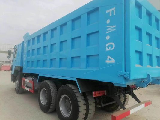 6*4 ruota motrice destra guida Sinotruck HOWO stile di sollevamento anteriore 375HP Dump Truck