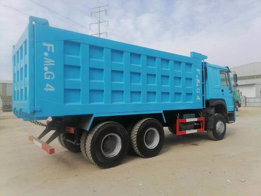 6*4 ruota motrice destra guida Sinotruck HOWO stile di sollevamento anteriore 375HP Dump Truck