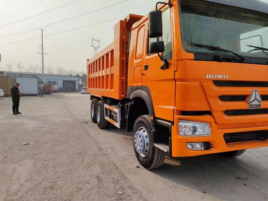Camion di seconda mano per il sollevamento anteriore stile Sinotruck HOWO 6*4 Camion di scarico 351-450 CV