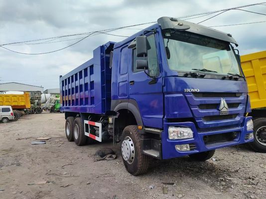 8×4 ruota motrice Usato Sinotruk Dump Truck HOWO 440HP 12 pneumatici Capacità di carico pesante