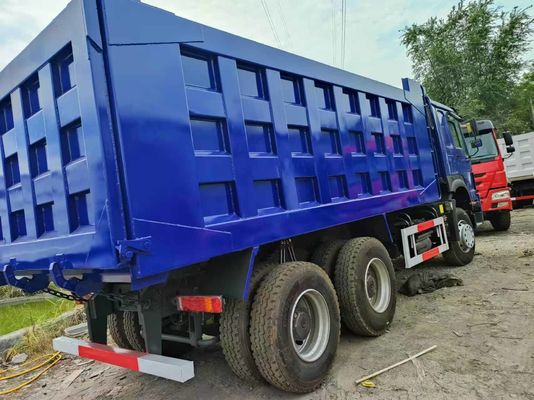 8×4 ruota motrice Usato Sinotruk Dump Truck HOWO 440HP 12 pneumatici Capacità di carico pesante