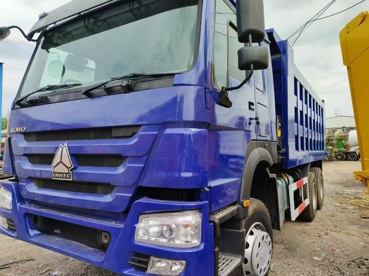8×4 ruota motrice Usato Sinotruk Dump Truck HOWO 440HP 12 pneumatici Capacità di carico pesante