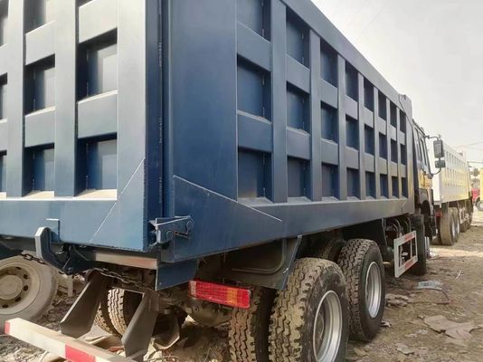 8×4 ruota motrice Usato Sinotruk Dump Truck HOWO 440HP 12 pneumatici Capacità di carico pesante