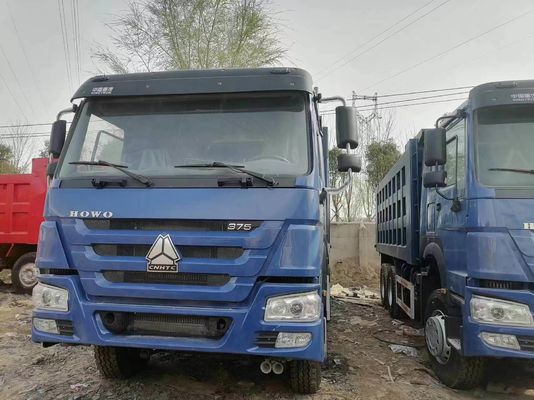 8×4 ruota motrice Usato Sinotruk Dump Truck HOWO 440HP 12 pneumatici Capacità di carico pesante