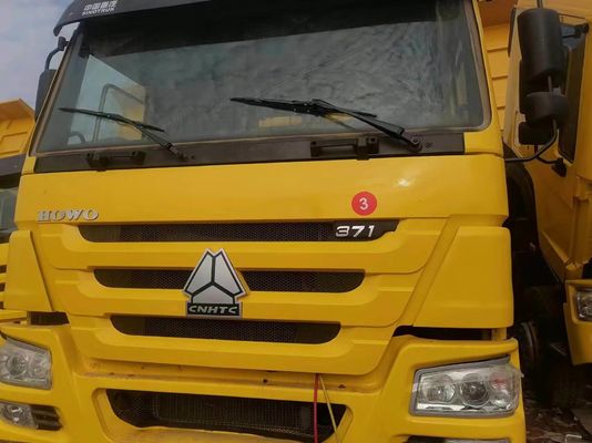 20-100 tonnellate 6X4 371 HP Sinotruck HOWO Camionetti spazzatura usati con certificazione ISO pneumatici