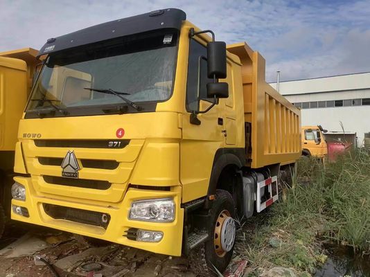 20-100 tonnellate 6X4 371 HP Sinotruck HOWO Camionetti spazzatura usati con certificazione ISO pneumatici