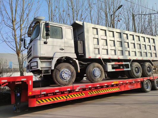 Shacman 8*4 Dump Truck Hw70 Wd615.69 EURO II Euro II Emissioni con pneumatici radiali