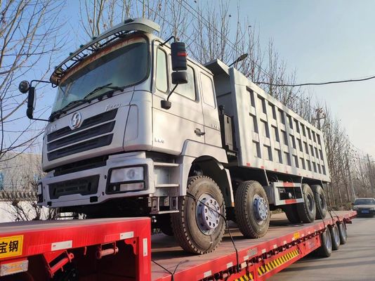 375 CV 12 ruote 40t Shacman 8X4 Used Dump Truck Super Drive Potenza 351-450 CV