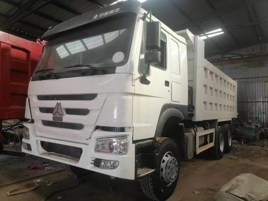 Usato Sinotruk HOWO 6X4 371HP Dump Truck con colore bianco 1 anno di servizio post-vendita