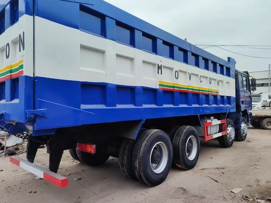8×4 ruota motrice Shacman F3000 trasmissione manuale motore diesel tipping dump truck